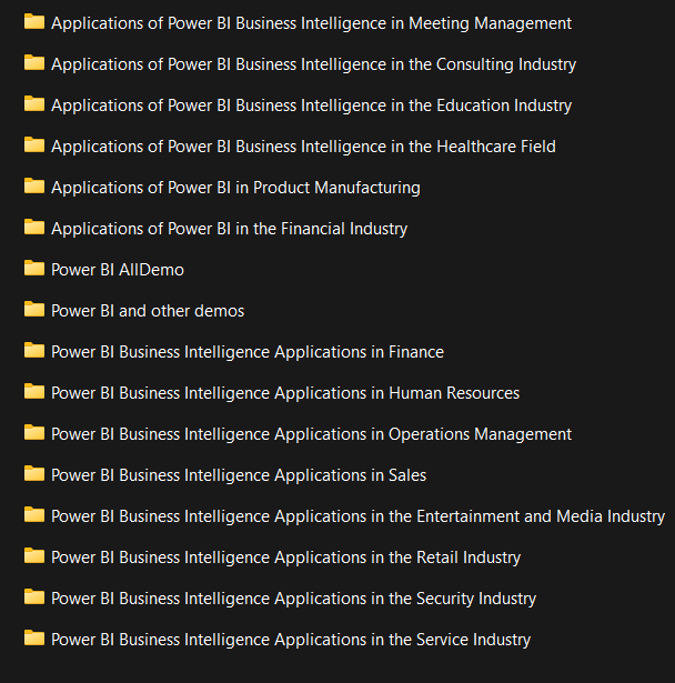 Power Bi дашбоард загварууд